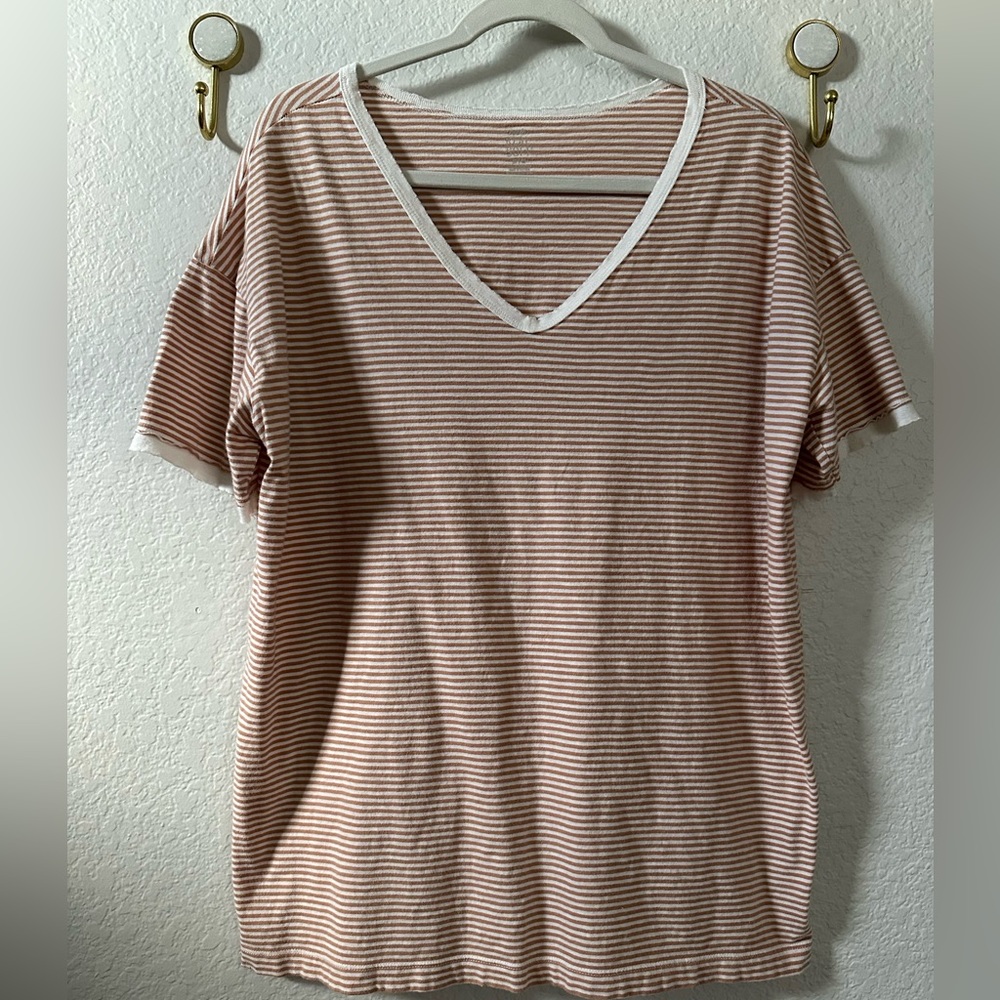 Aerie Striped Tee, Size M